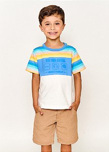 CAMISETA SKATE BOARD OFF WHITE  - Alphabeto