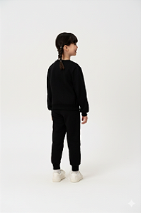 CONJUNTO MOLETON PRETO - MON SUCRÉ