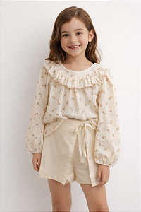 CONJUNTO INVERNO FLORES PETIT CHERIE