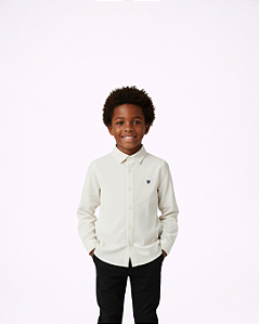 CAMISA CASUAL BRANCO - YOUCCIE