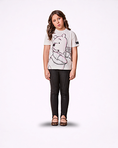 BLUSA POOH PEROLA - ANIMÊ