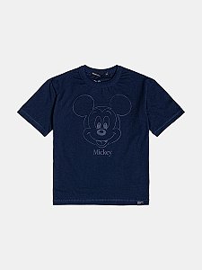 T-SHIRT MICKEY AZUL MARINHO - YOUCCIE