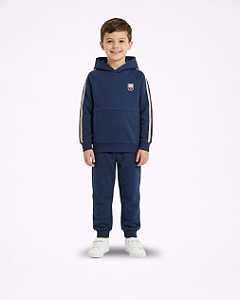 CONJ. BLUSÃO AZUL MARINHO E CALÇA MOLETOM POLYMODAL - FBR