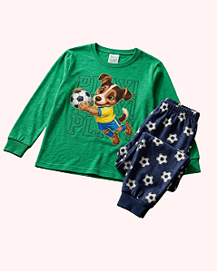 PIJAMA MASCULINO VERDE COPA - KYLY