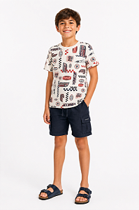 T-SHIRT COM ESTAMPA TOTAL RACE VERÃO - YOUCCIE