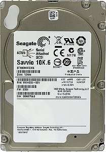 HD SEAGATE 900GB 10K SAS 2,5” 6G HOTPLUG - ST900MM0006