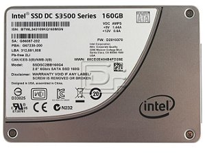 SSD INTEL 160GB SATA 2,5 DC S3500 SERIES - SSDSC2BB160G4