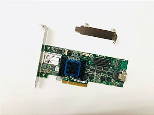 Placa Controladora Sas -adaptec Asr-6405 512mb + Cabo Sas