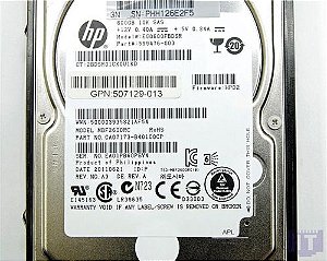 HD HP 600GB 10K SAS 2,5 6G DP HOTPLUG SFF - 507129-013