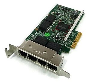 PLACA REDE DELL QUAD PORT PERFIL BAIXO 10/100/1000 - 0YT674 TMGR6