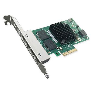 Placa De Rede Dell Gigabit Intel I350 Quad Port Pci-e 0thgmp