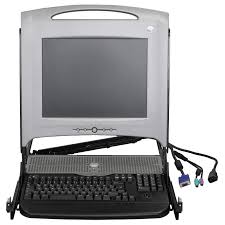 Monitor Dell Poweredge 0g6325 G6325 Rack Consol Keyboard