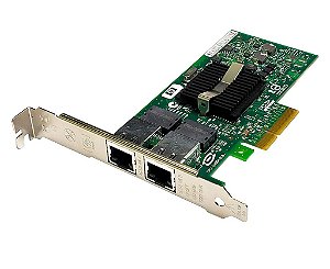 Placa Rede Dual Port Pci-e Nc360t Intel Pro1000 412651-001