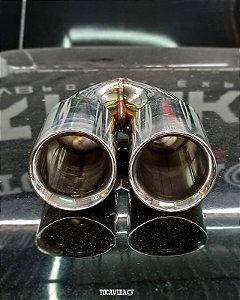 PONTEIRA DUPLA FULL INOX 304 2,5''