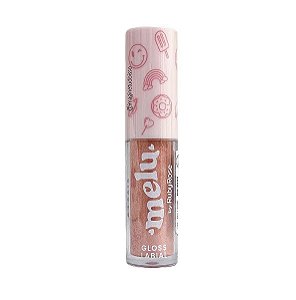 Lip Gloss Brilhante Melu-Papaya com Cassis