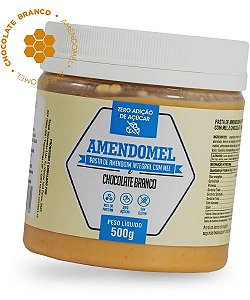 Pasta de Amendoim com Mel e Chocolate Branco 1kg