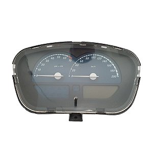 Painel Instrumentos Celta 2001 A 2006 Fundo Azul 200Km Com Conta Giro 93371744 Original