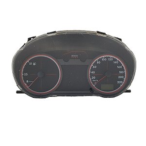 Painel Instrumentos Gol Parati Saveiro G3 1.6 2001 A 2006 220Km Design Aro Laranja 5X3920823C Original