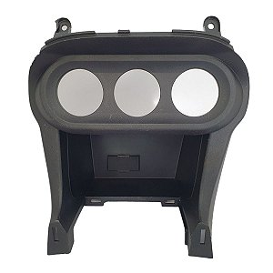 Moldura Central Inferior Lancer 2010 A 2016 (Moldura Controle Ar) 3H418010A127Zz Preta Original