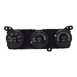 Controle Comando Ar Condicionado L200 Triton Pajero Dakar 2008 A 2016 Aro Botao Preto 7820A270 T1006805R Original