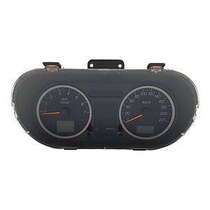 Painel Instrumentos Fiesta Ecosport 2003 A 2009 Aro Prata 220Km Conta Giro Original