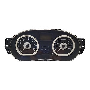 Painel Instrumentos Logan Sandero 2007 A 2013 Aro Branco 200Km 7000Rpm Magnetti Marelli 8200733631 Original