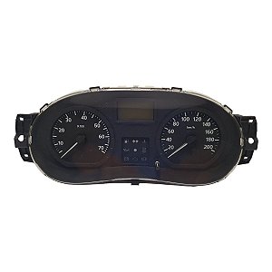 Painel Instrumentos Logan Sandero 2007 A 2013 Aro Preto 200Km 7000Rpm Magnetti Marelli 248105601R Original