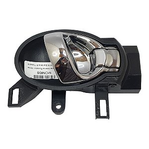 Macaneta Interna Puxador Versa 2011 A 2019 Dianteira E Traseira Direita Cromado Plastico R1A Original