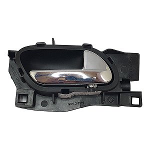Macaneta Interna Puxador C3 2013 A 2016 Traseira Direita Cromado Plastico 96435310Vd Original