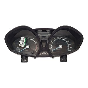 Painel Instrumentos New Fiesta 2011 A 2018 220Km 8000Rpm Fomoco Moldura Preta Original