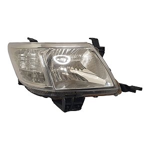 Farol Dianteiro Hilux 2012 A 2015 Direito Mascara Cromada Original
