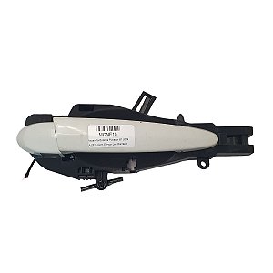 Macaneta Externa Puxador X1 2009 A 2014 Com Sensor Led Dianteira Direita Branco Plastico Original