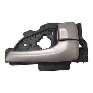 Macaneta Interna Puxador Ix35 2010 A 2016 Dianteira E Traseira Direita Cinza Plastico Original