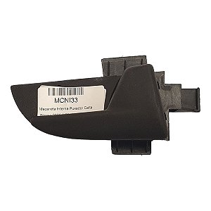 Macaneta Interna Puxador Celta Prisma 2006 A 2012 Dianteira E Traseira Direita Preto Plastico 93373218 Original