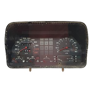 Painel Instrumentos Uno Turbo R 1989 A 1994 (Ponteiro Vermelho) 220Km 8000Rpm Original