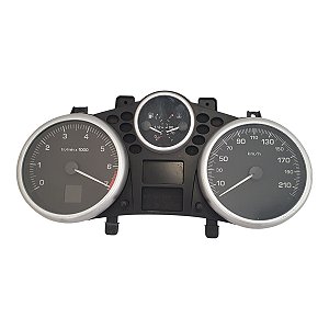 Painel Instrumentos Peugeot 207 Passion Wagon 2006 A 2014 Automatico 210Km 7000Rpm 9663845980 Original