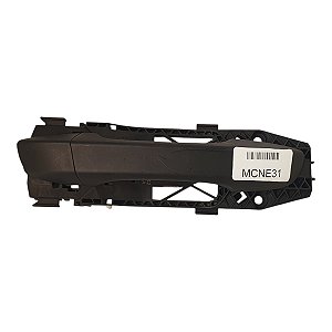 Macaneta Externa Puxador Polo Virtus Nivus T-Cross 2018 A 2023 Traseira Direita Preto Fosco Plastico 6Ea839885A Original