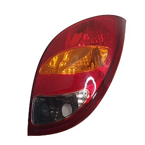 Lanterna Traseira Celta 2000 A 2005 (Cromado Interno Escurecido) Direita Tricolor Gm Original