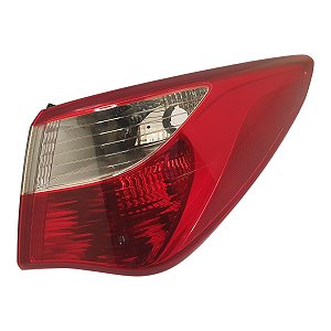 Lanterna Traseira Hb20 Sedan 2012 A 2018 (Risco Na Lente) Direita Cristal 924021S100 Original