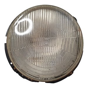 Farol Dianteiro Kombi Fusca 1971 a 2013 (Interno Enferrujado) Mascara Cromada Orgus Paralelo