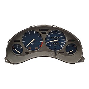 Painel Instrumentos Corsa 1995 A 2000 1.6 Cinza E Azul (Sem Lente) 220Km 7000Rpm Original