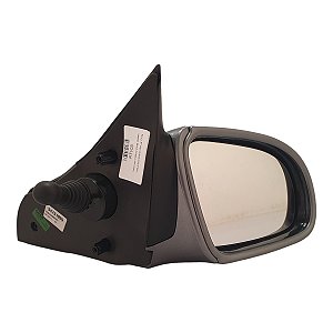 Retrovisor Externo Corsa Classic 1994 A 2016 Direito Manual Cinza 94731099 (CARCAÇA QUEBRADA) Original
