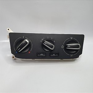 Controle Comando Ar Condicionado Gol Saveiro Voyage G6 2013 A 2016 Cinza (Sem 02 Pontos Fixacao) 5u1820045a Original
