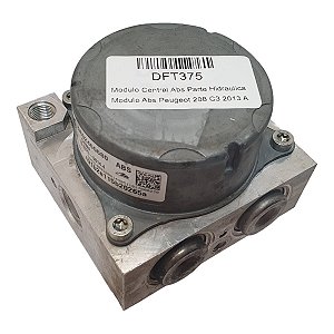 Modulo Central Abs (Parte Hidraulica) Peugeot 208 C3 2013 A 2018 9802460680 Original