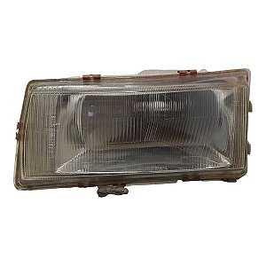 Farol Dianteiro Santana Quantum 1991 A 1997 (Pino Fix. Quebrado /Int. Enferrujado) Esquerdo Mascara Cromada Arteb Origin