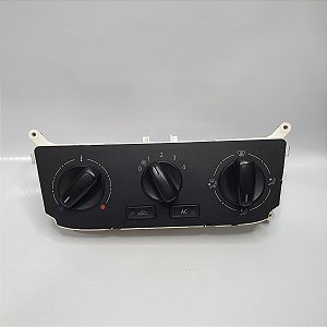 Controle Comando Ar Condicionado Gol Saveiro Voyage G6 2013 A 2016 Preto (Sem 01 Ponto Fixacao) 5U1820045A Original
