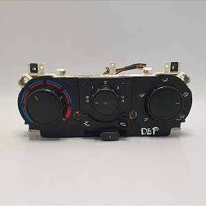 Controle Comando Ar Condicionado Palio Siena Idea Strada 2003 A 2016 Analogico (botao direito afundado) Original