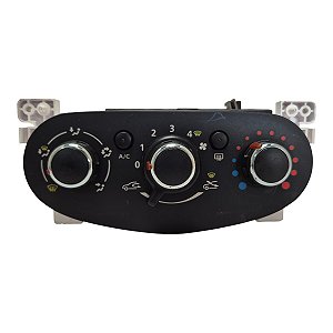 Controle Comando Ar Condicionado Logan Sandero Duster 2013 A 2020 (Indicador Vermelho) Original