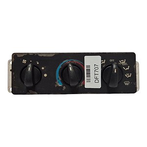 Controle Comando Ar Quente F250 F350 F4000 1998 A 2012 (Faltando Atuador Tras.) Original
