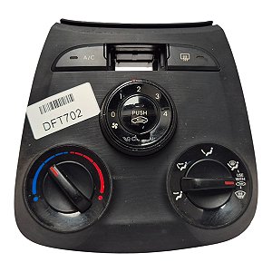 Controle Comando Ar Condicionado Hb20 2012 A 2020 (Buraco Botão) Original
